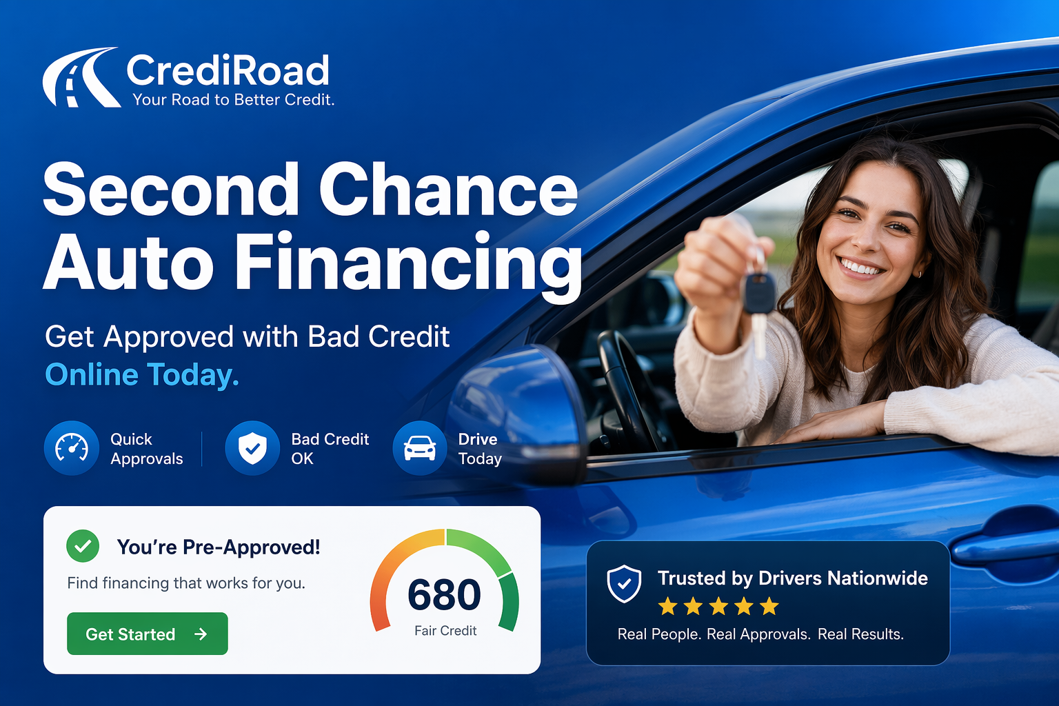 Second Chance Auto Financing: Get Approved with Bad Credit Online Today