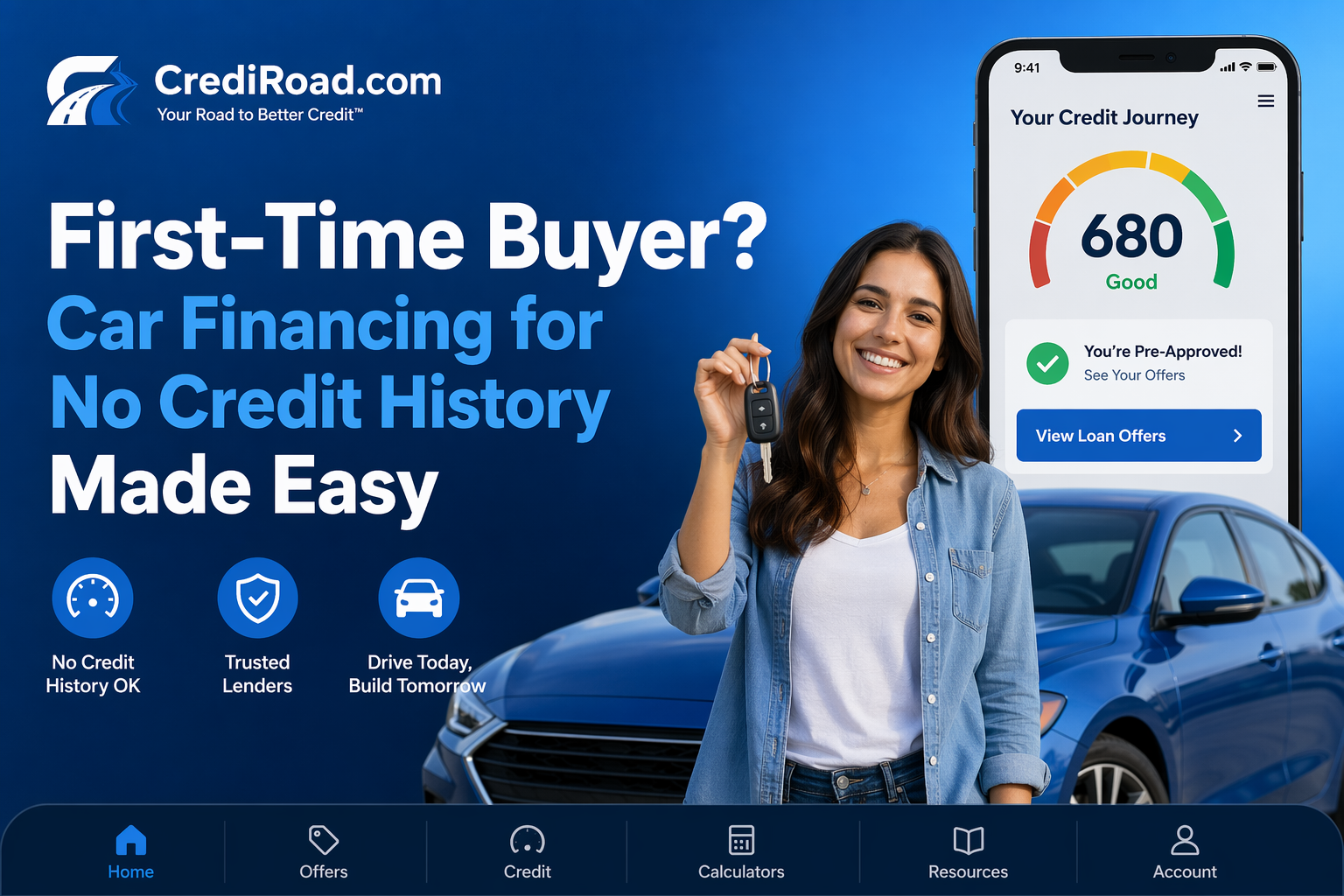 First-Time Buyer? Car Financing for No Credit History Made Easy