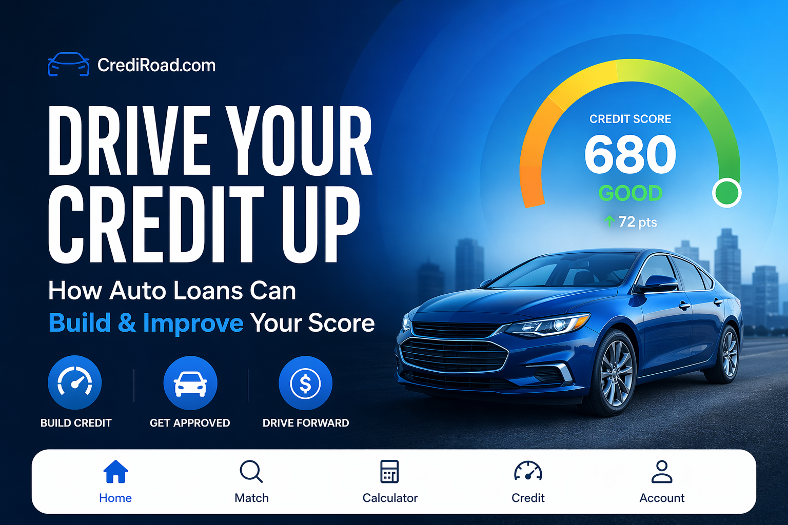Drive Your Credit Up: How Auto Loans Can Build & Improve Your Score