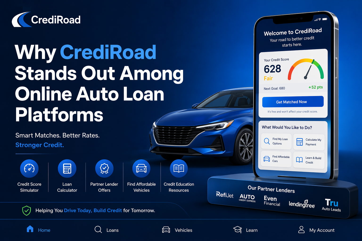 Why CrediRoad Stands Out Among Online Auto Loan Platforms