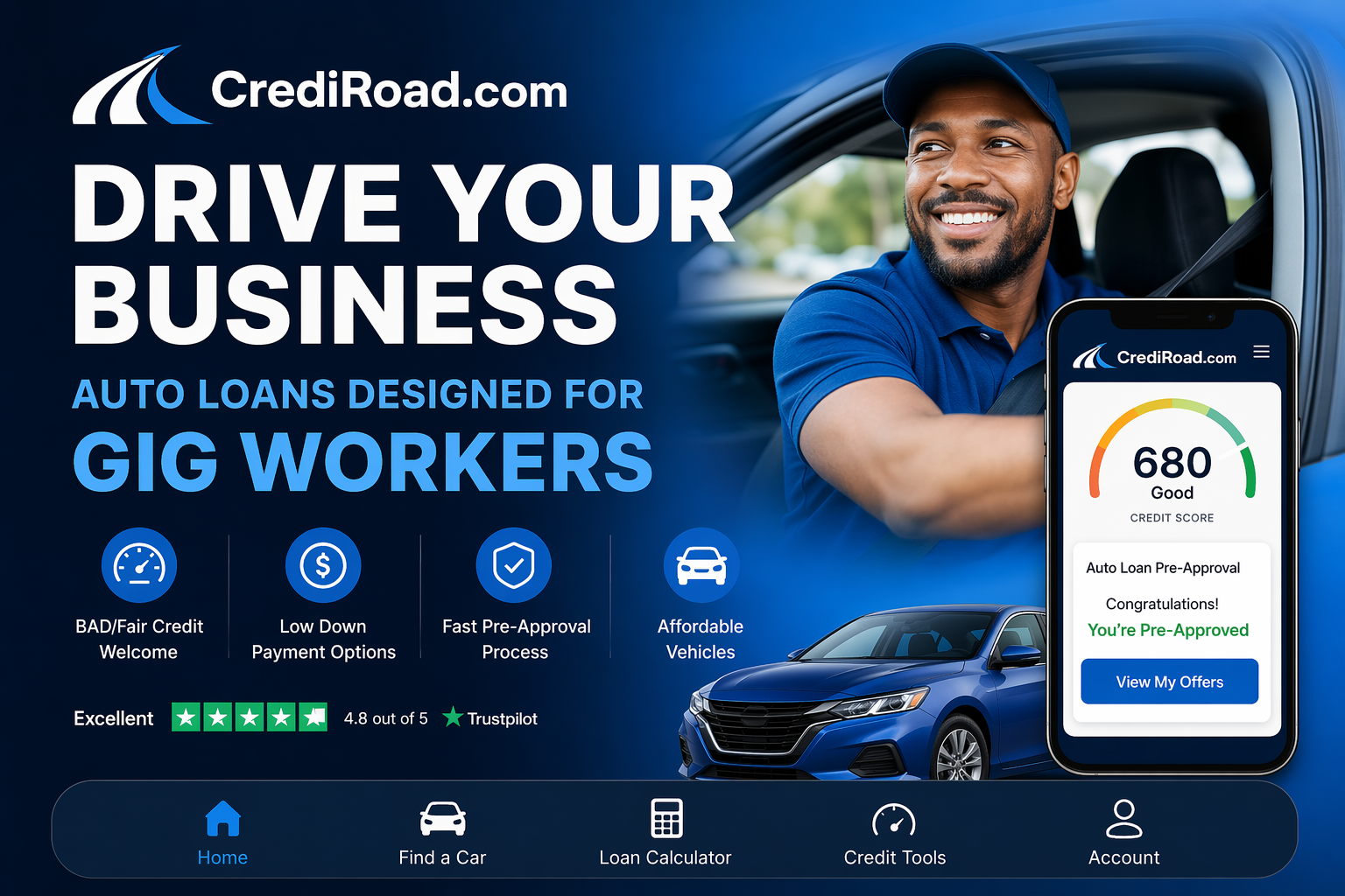 Drive Your Business: Auto Loans Designed for Gig Workers