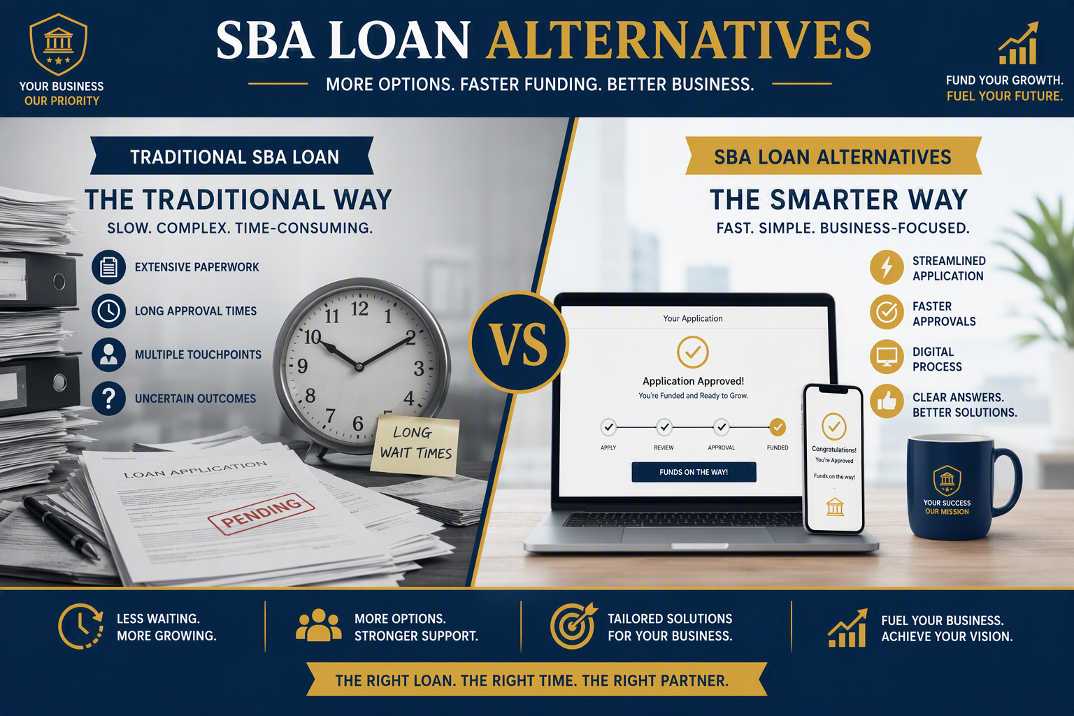 SBA Loan Alternatives: Fast Funding Options Beyond Traditional Banks