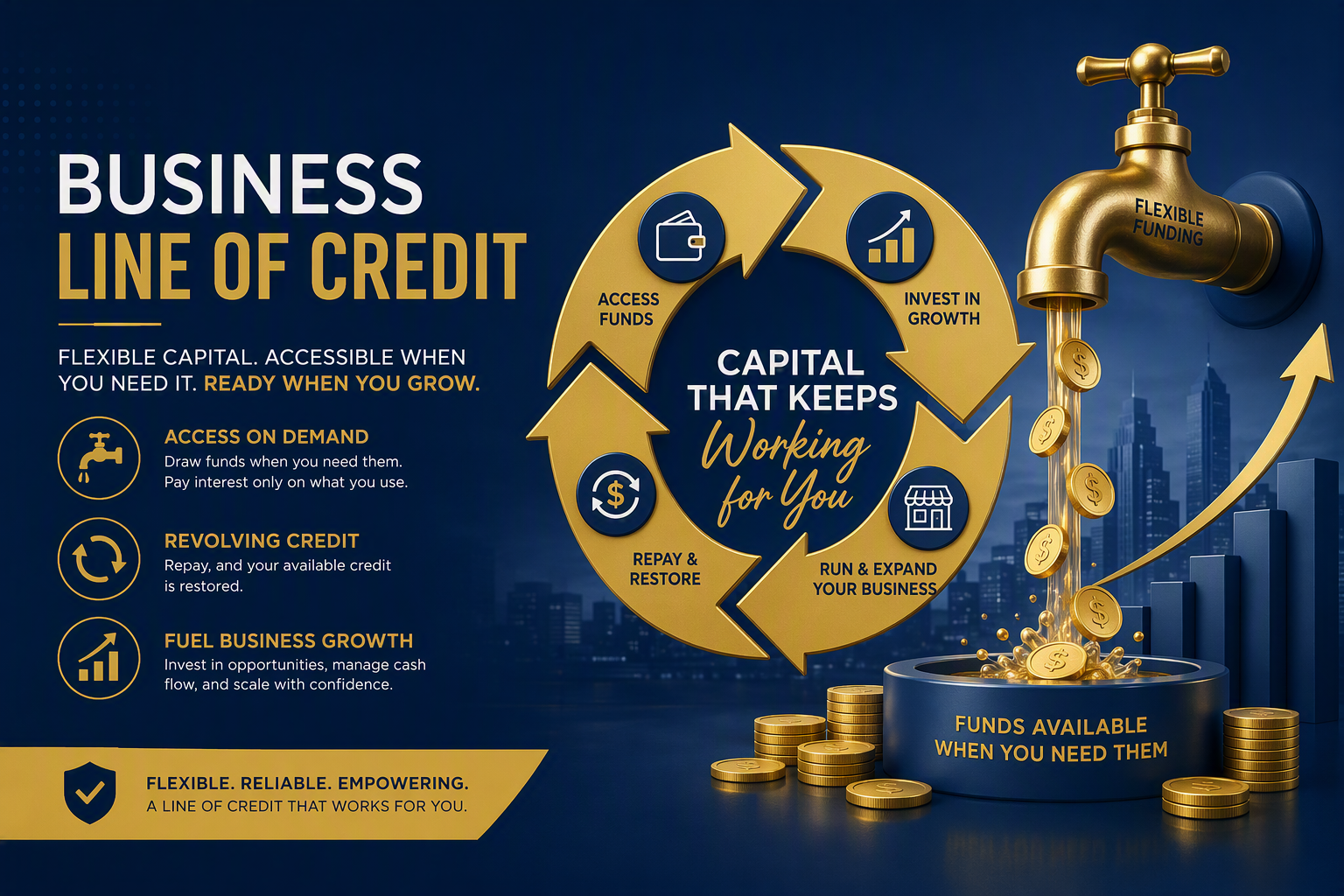 Business Line of Credit: Flexible Funding for Ongoing Capital Needs