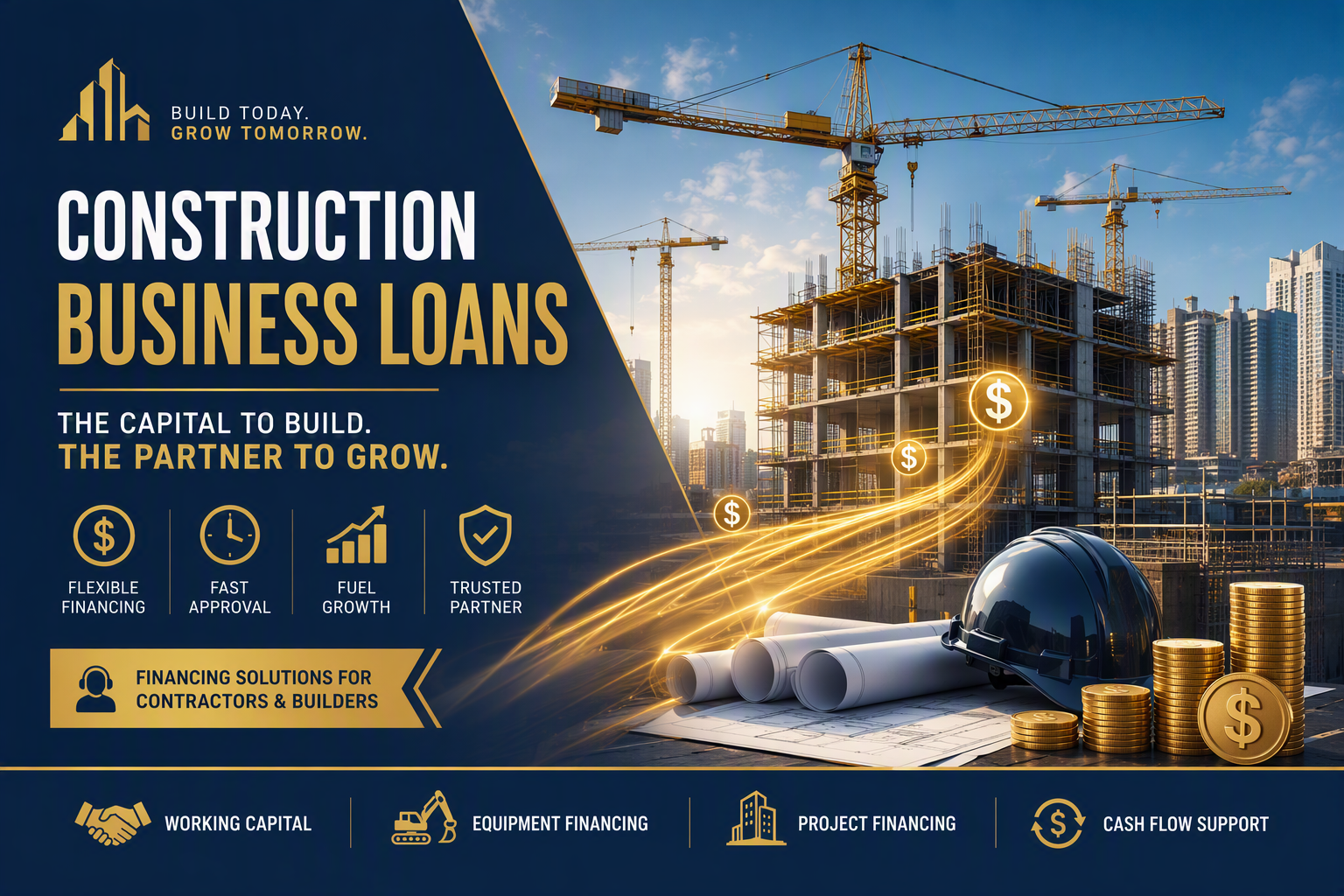 Construction Business Loans: Capital for Your Next Project & Equipment