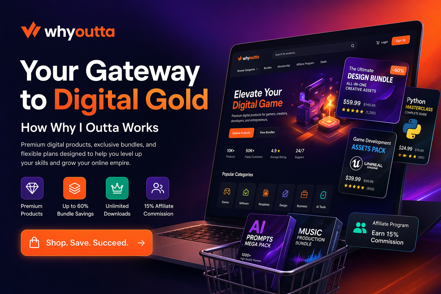 Your Gateway to Digital Gold: How Why I Outta Works