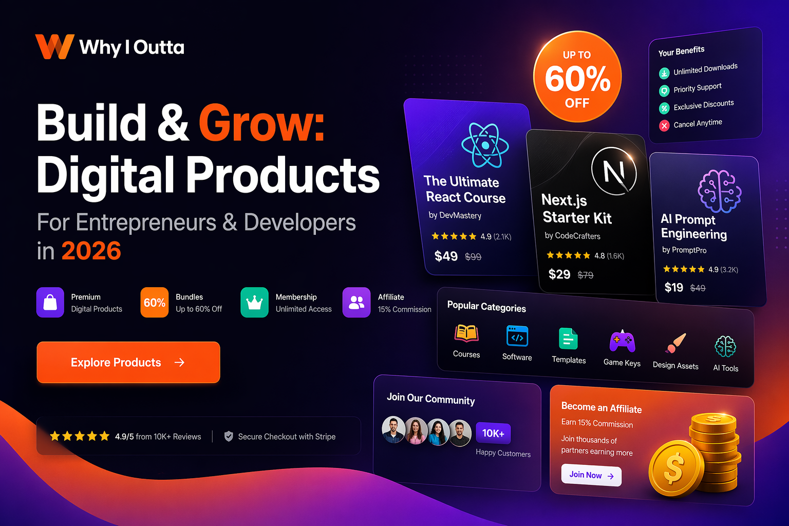 Build & Grow: Digital Products for Entrepreneurs & Developers in 2026