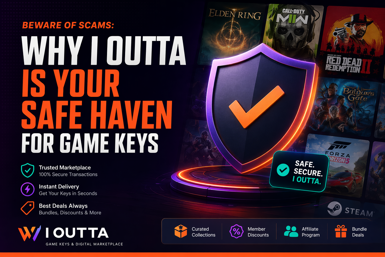 Beware of Scams: Why I Outta Is Your Safe Haven for Game Keys