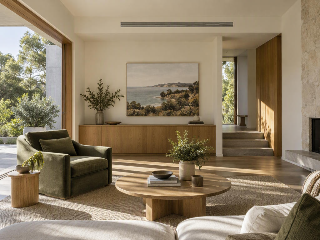 residential interior illustrating a ventilation enquiry
