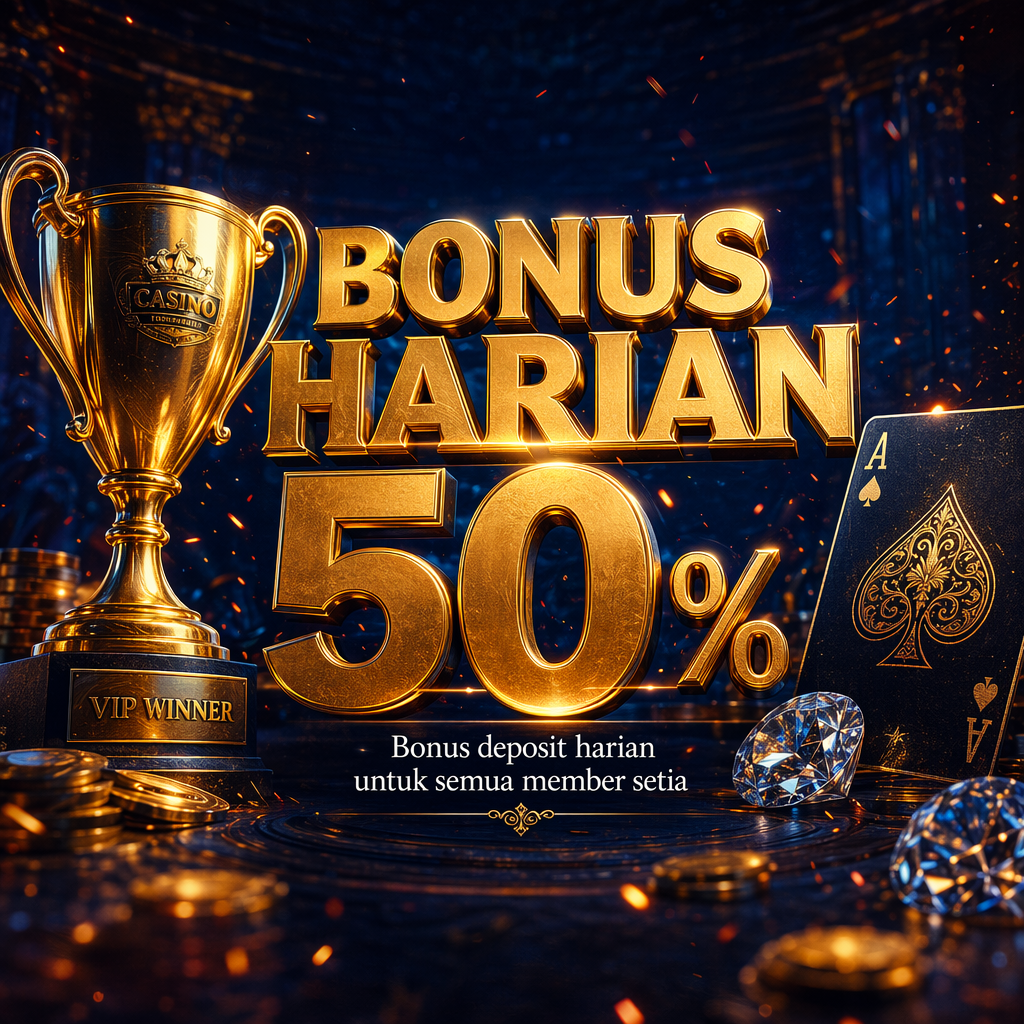 Bonus Harian 50% Sedaptogel
