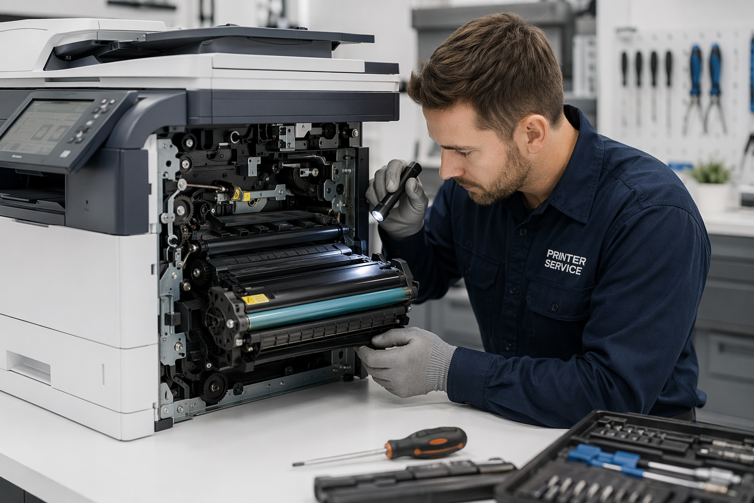Bornova yazıcı tamiri, toner dolumu ve printer servisi İzmir