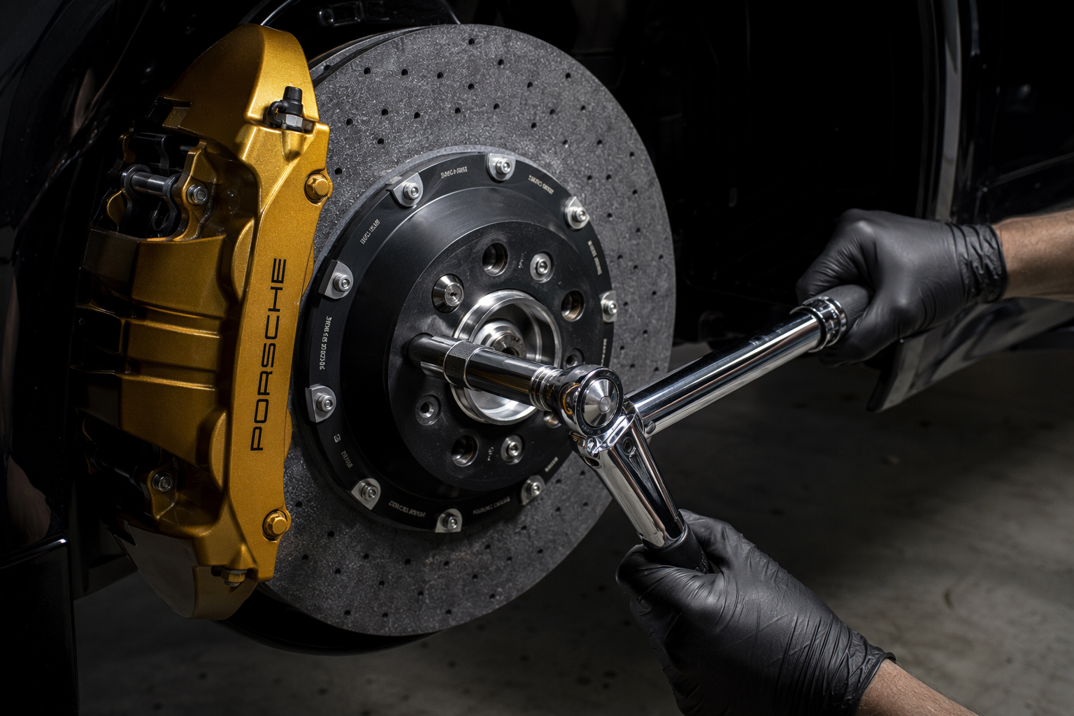 Professional brake repair
