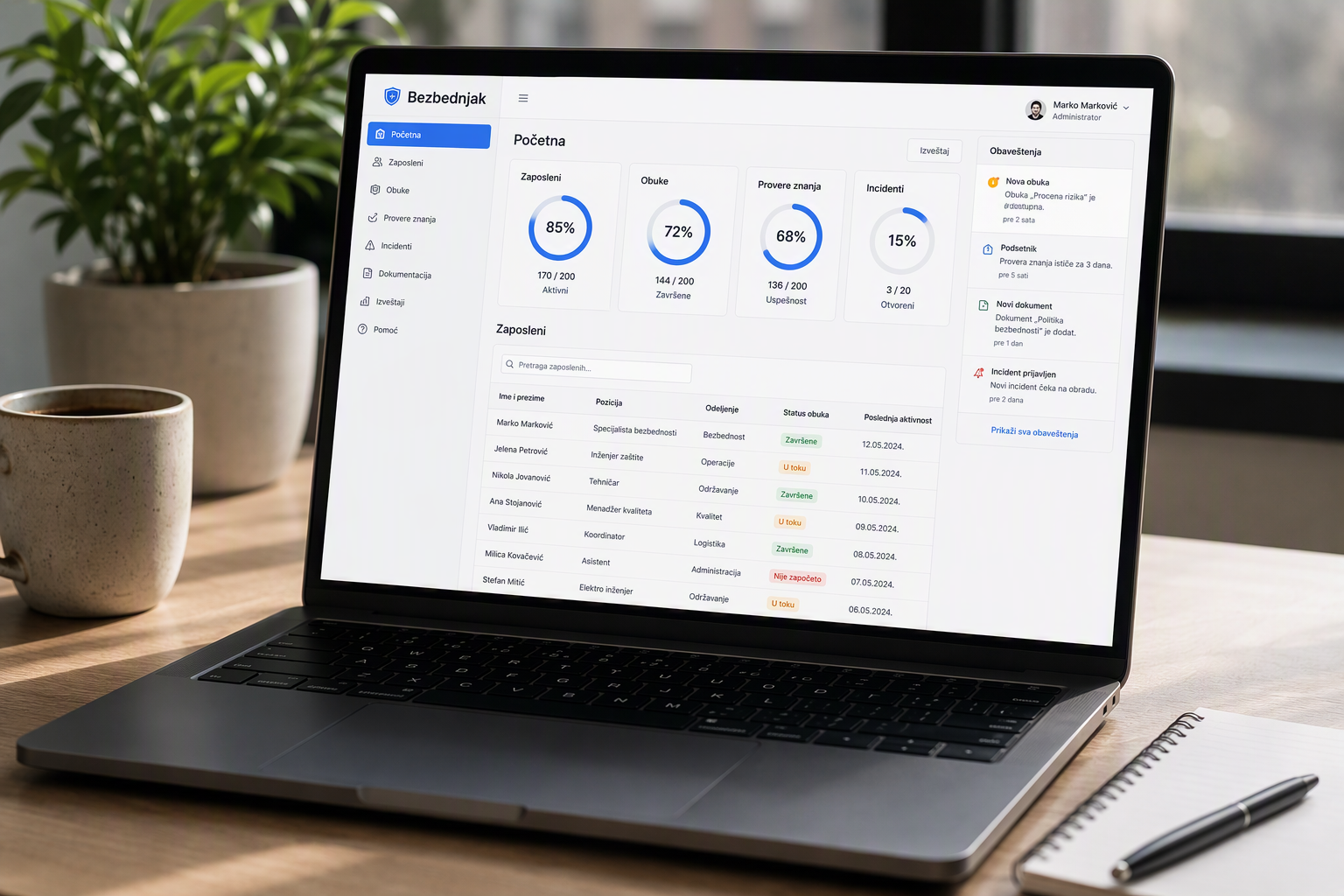 Online Portal Bezbednjak: Vaši BZR Dokumenti Dostupni 24/7