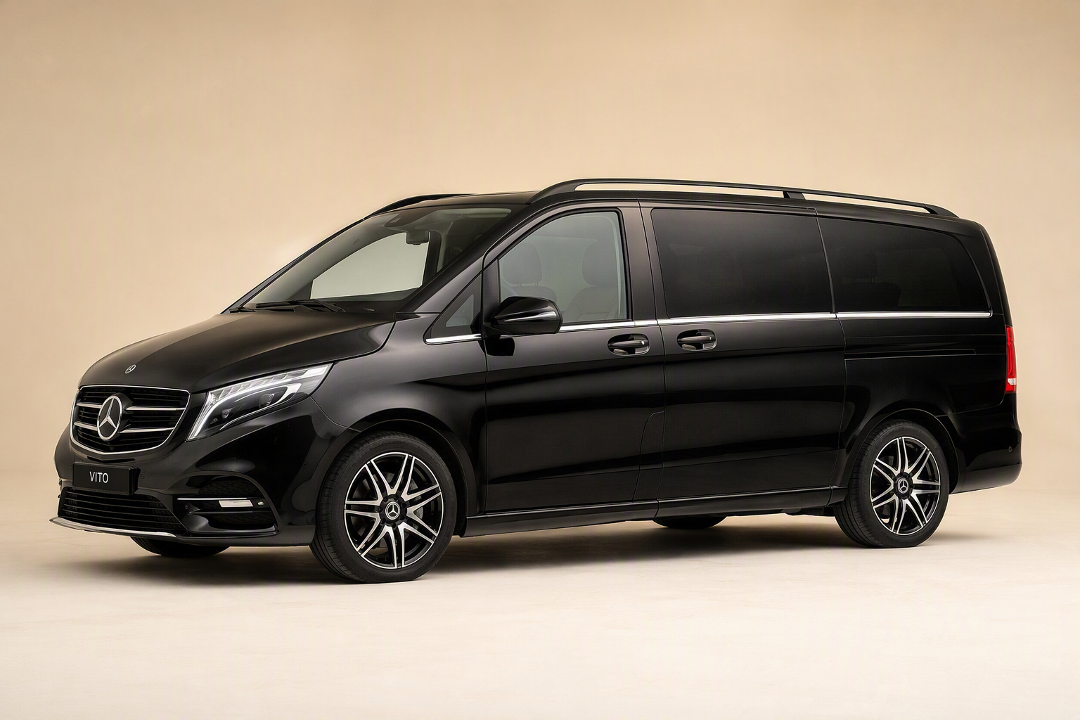 Mercedes Vito, van premium de la flotte Your City Taxi
