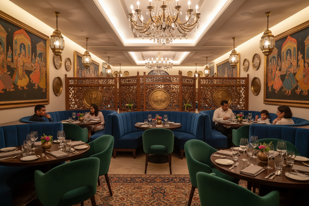 Gold Coin Restaurant Interior