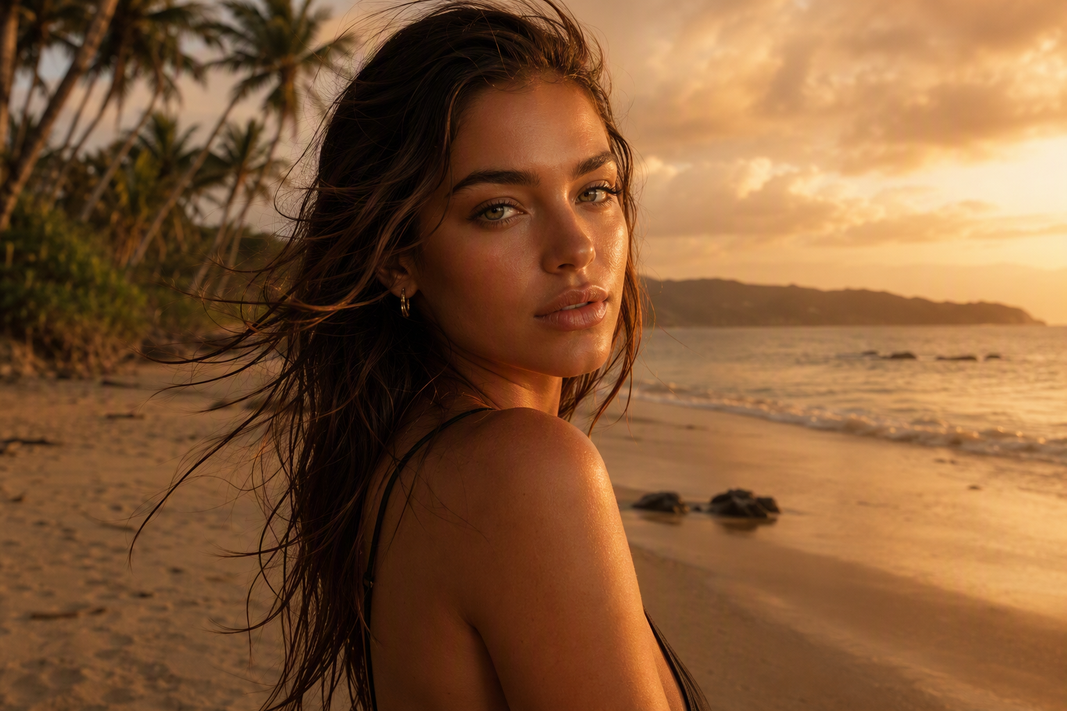 Soft Glam Makeup in Jaco Costa Rica