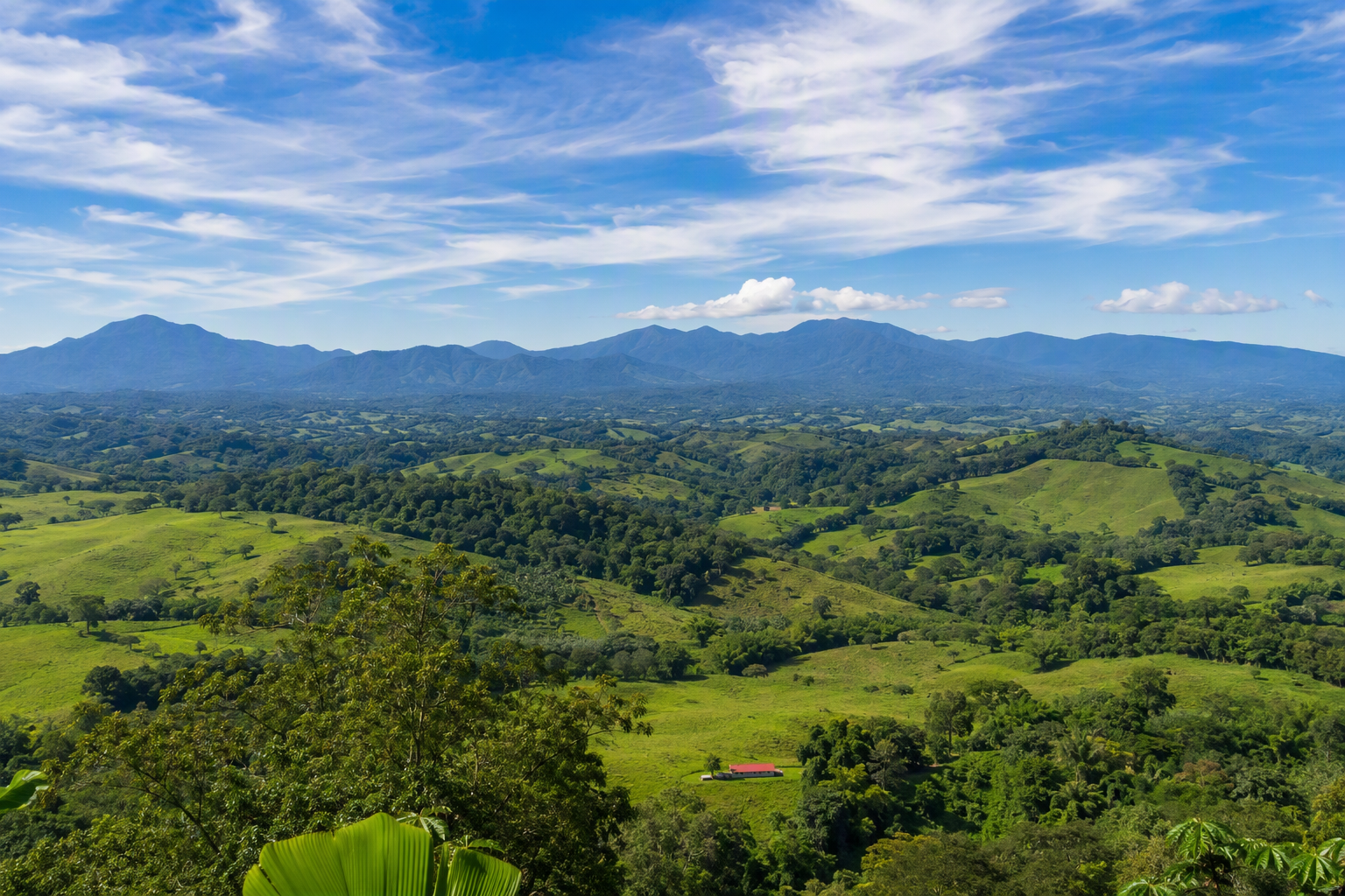 Finca Tulin Costa Rica countryside landscape