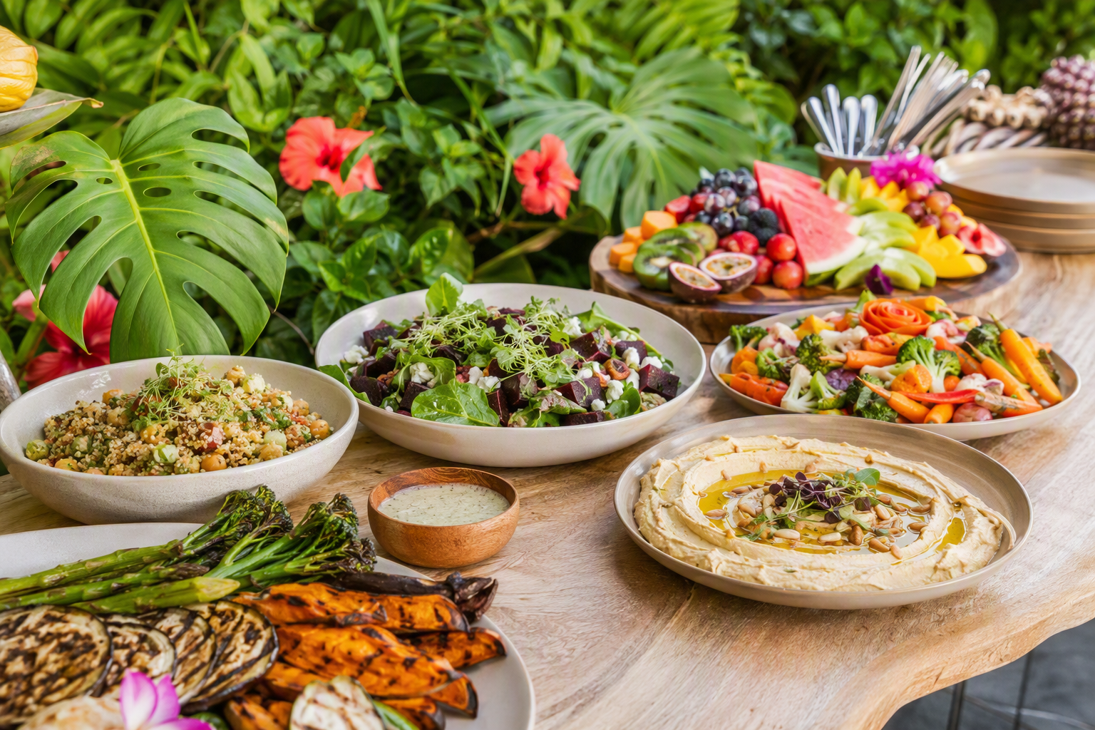 Vegetarian catering Jaco