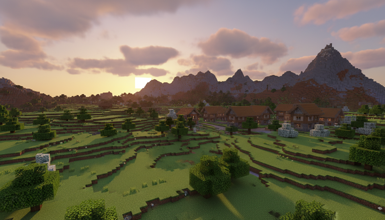 Minecraft Landscape