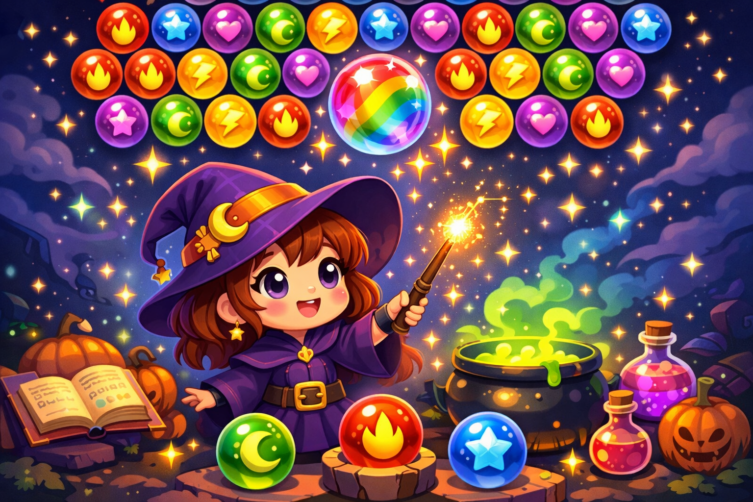 Bubble Witch 3 Saga oyunu