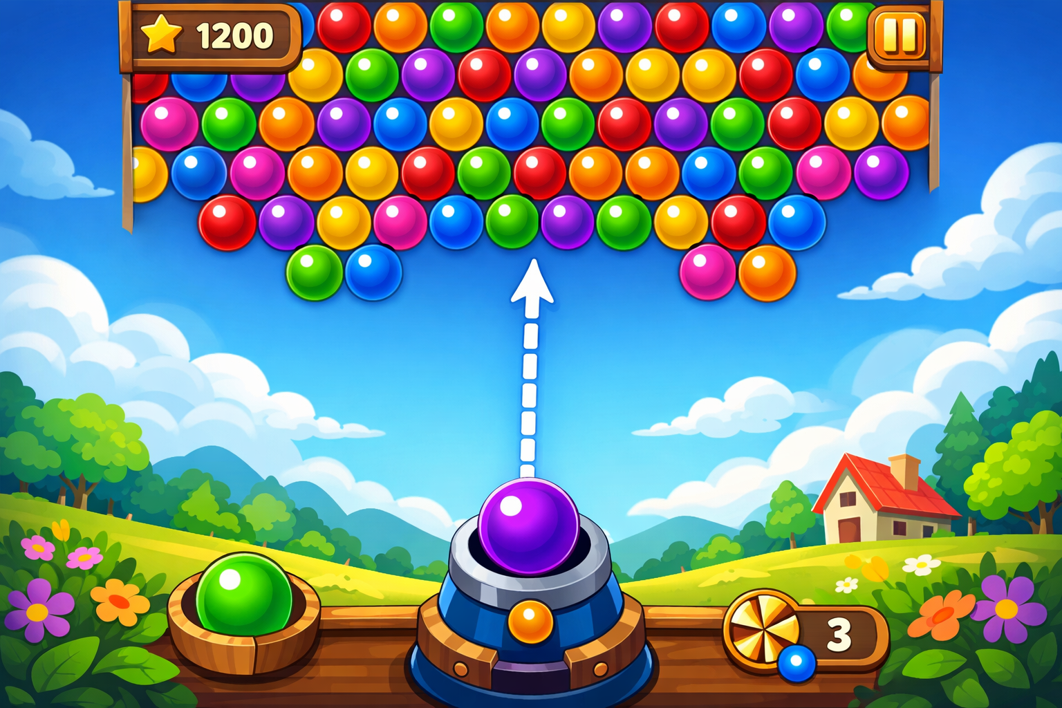 Bubble Shooter ekran görüntüsü
