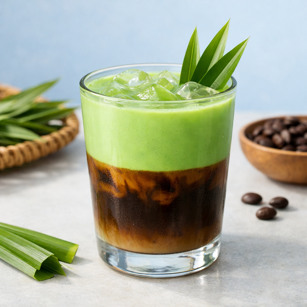Pandan Latte