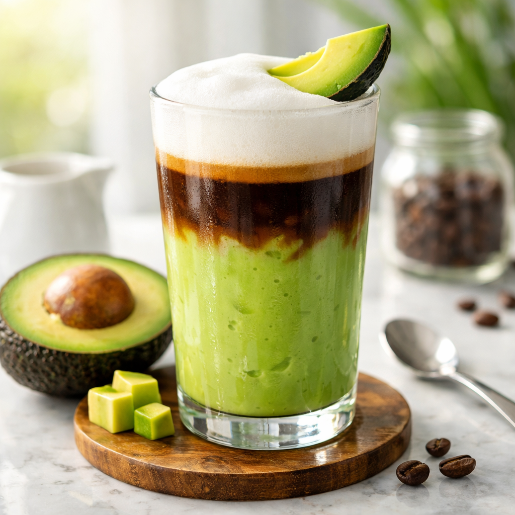 Avocado Coffee Latte