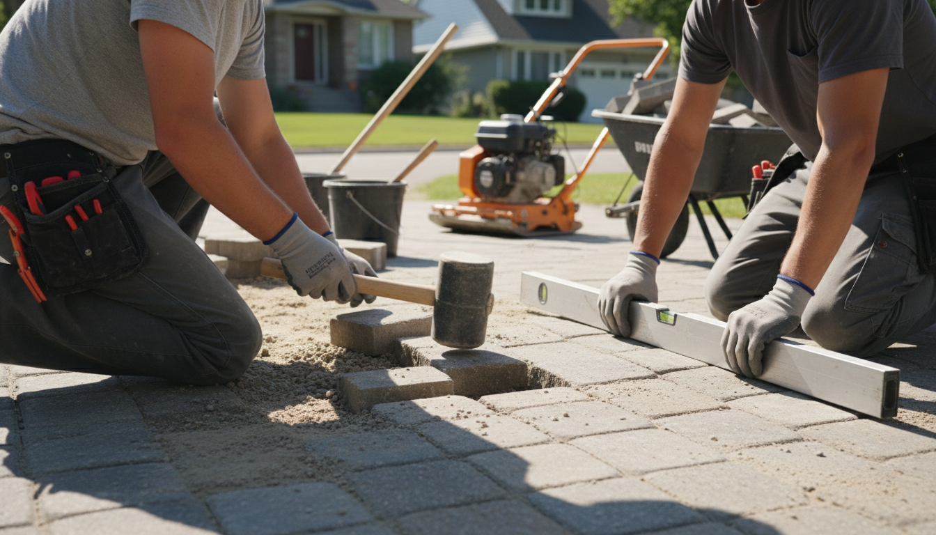 Professional driveway repair in Saskatoon