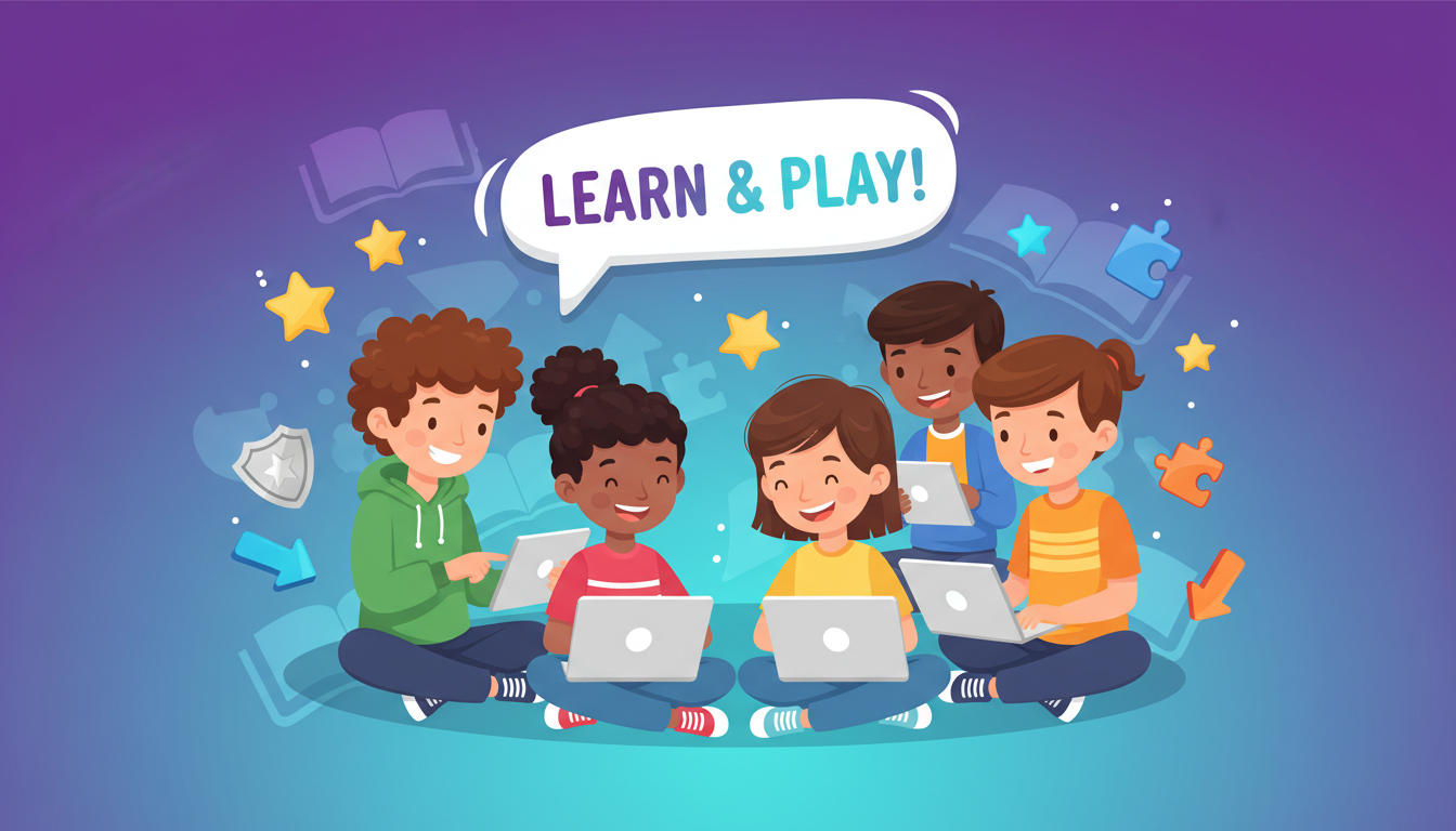 Kids learning through games