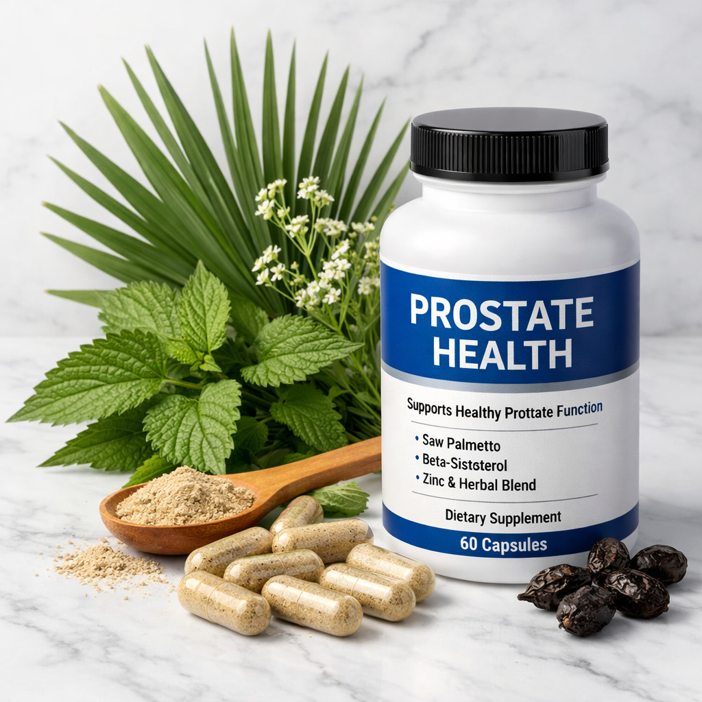 Natuurlijke ingrediënten voor prostaatgezondheid
