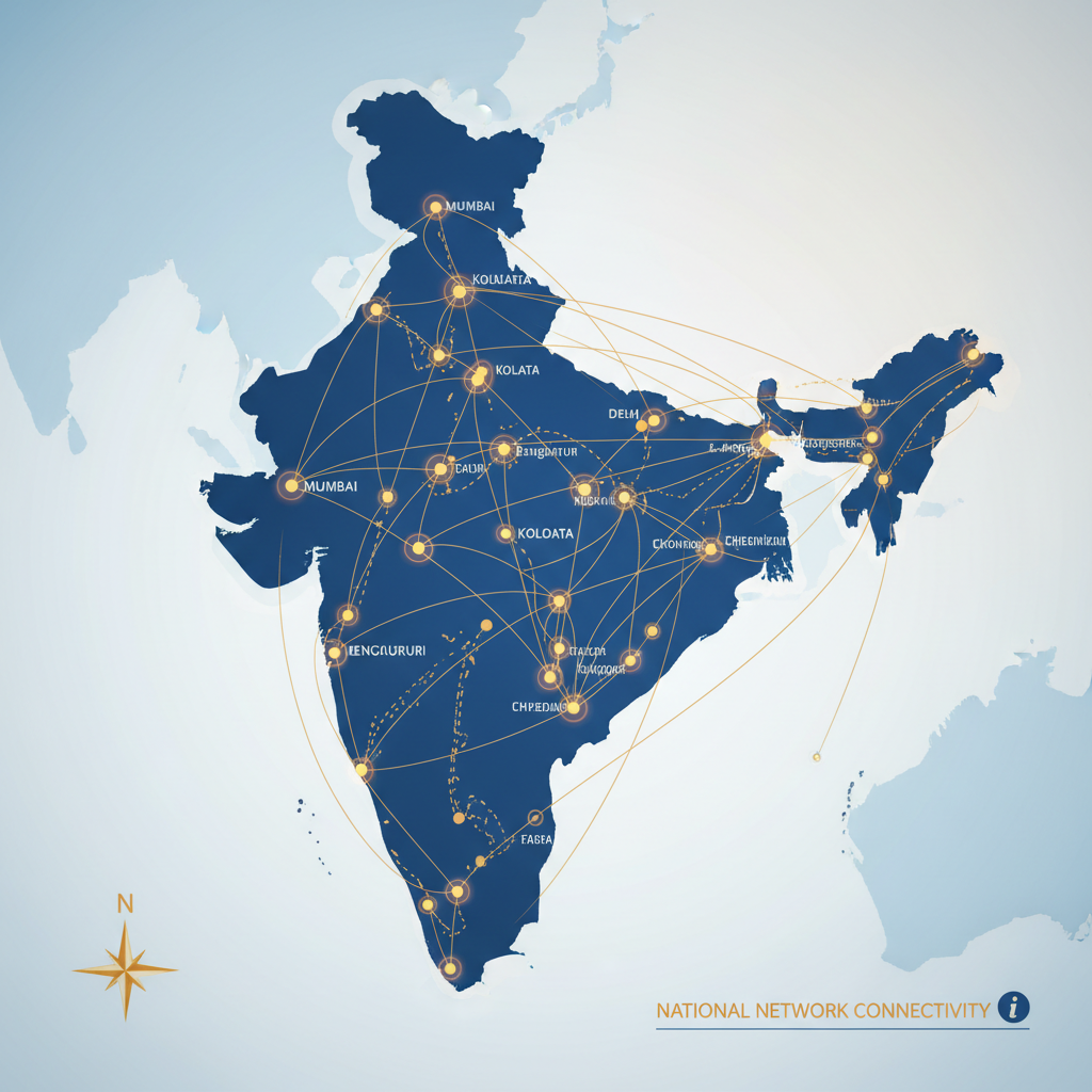 Pan India Network Map