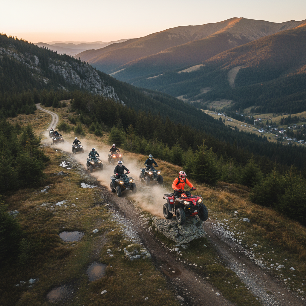 Wieczór kawalerski quady dron