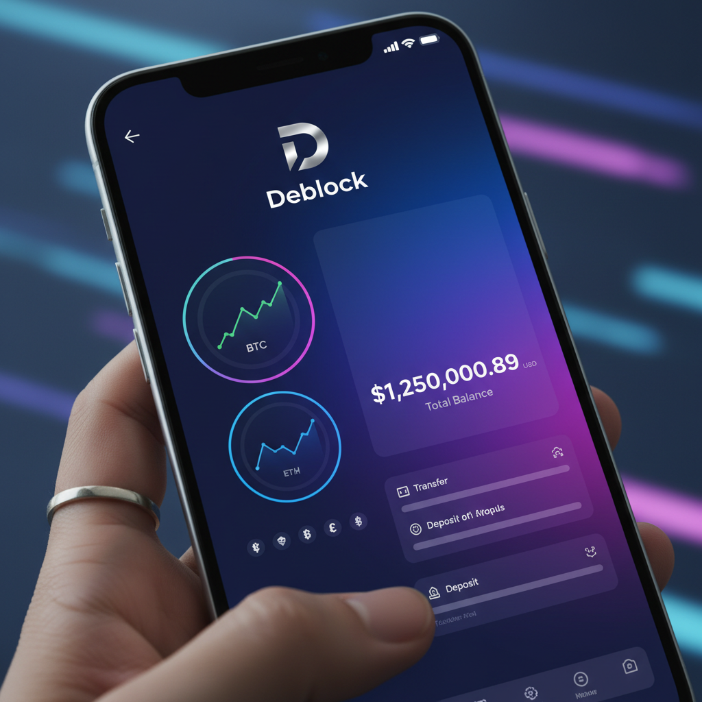 Deblock Deblock - Compte Bancaire & Crypto Régulé en France