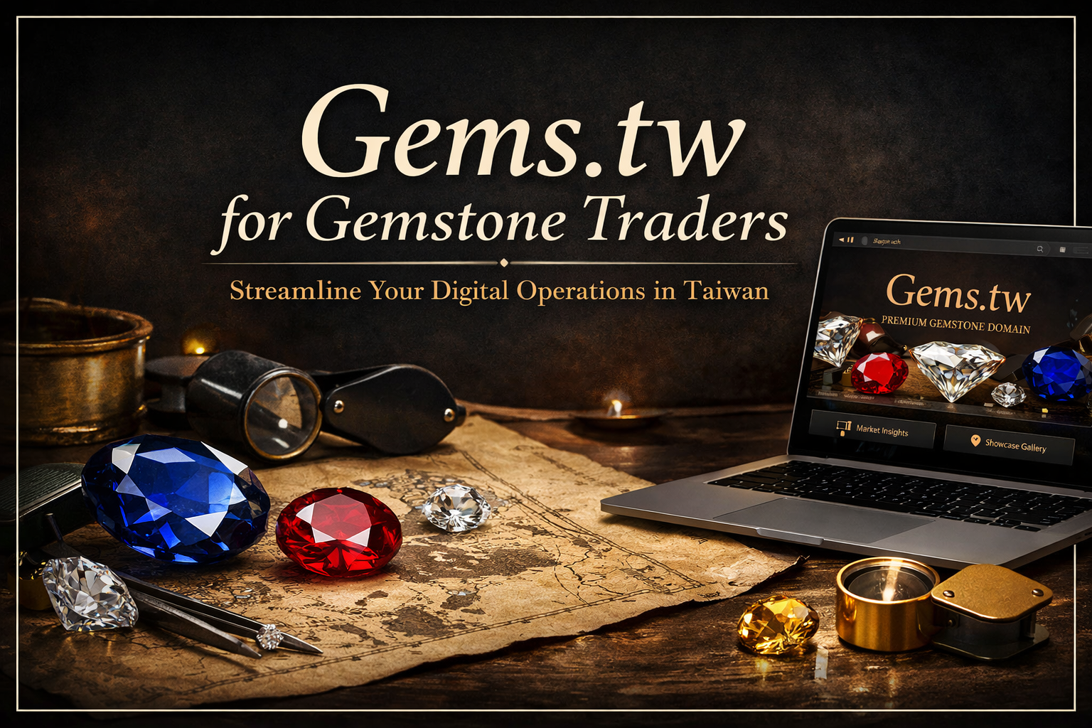 Gems.tw:台灣寶石商的數位營運利器
