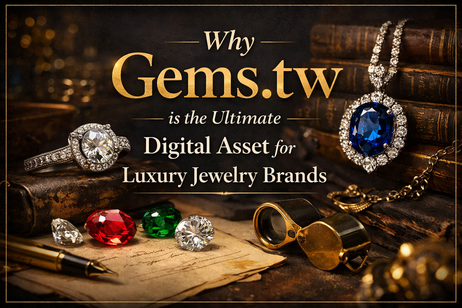Gems.tw:頂級珠寶品牌的終極數位資產