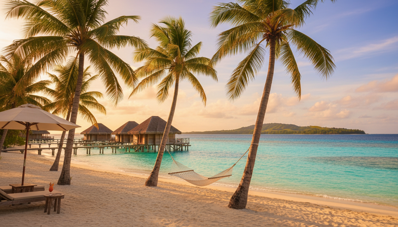 Philippines luxury beach resort