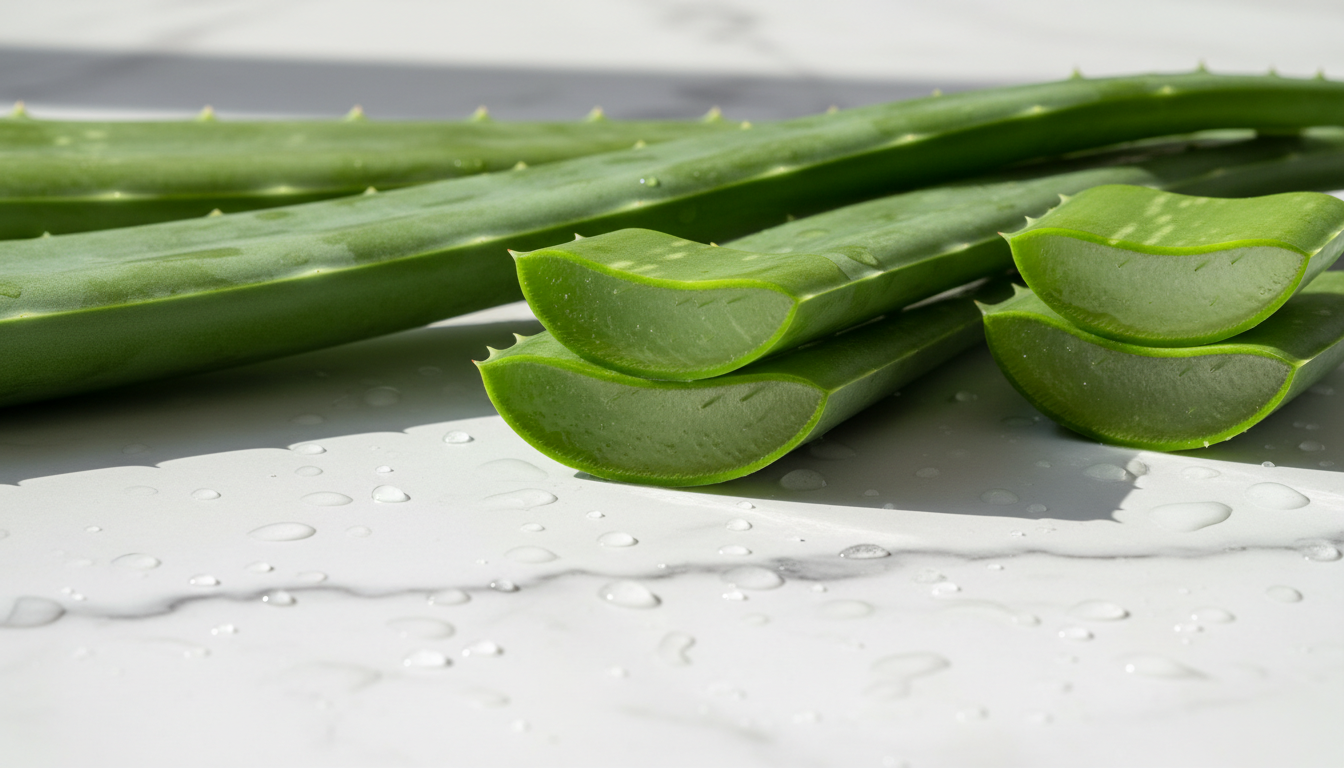 Aloe Vera Hintergrund
