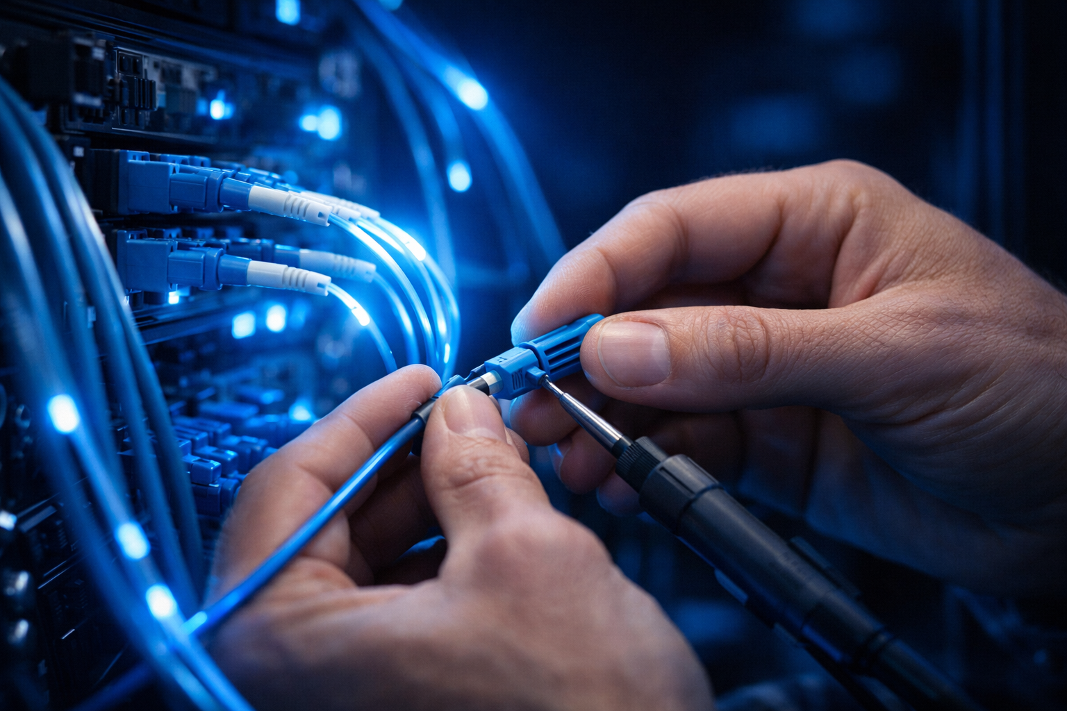 Glasvezel installatie