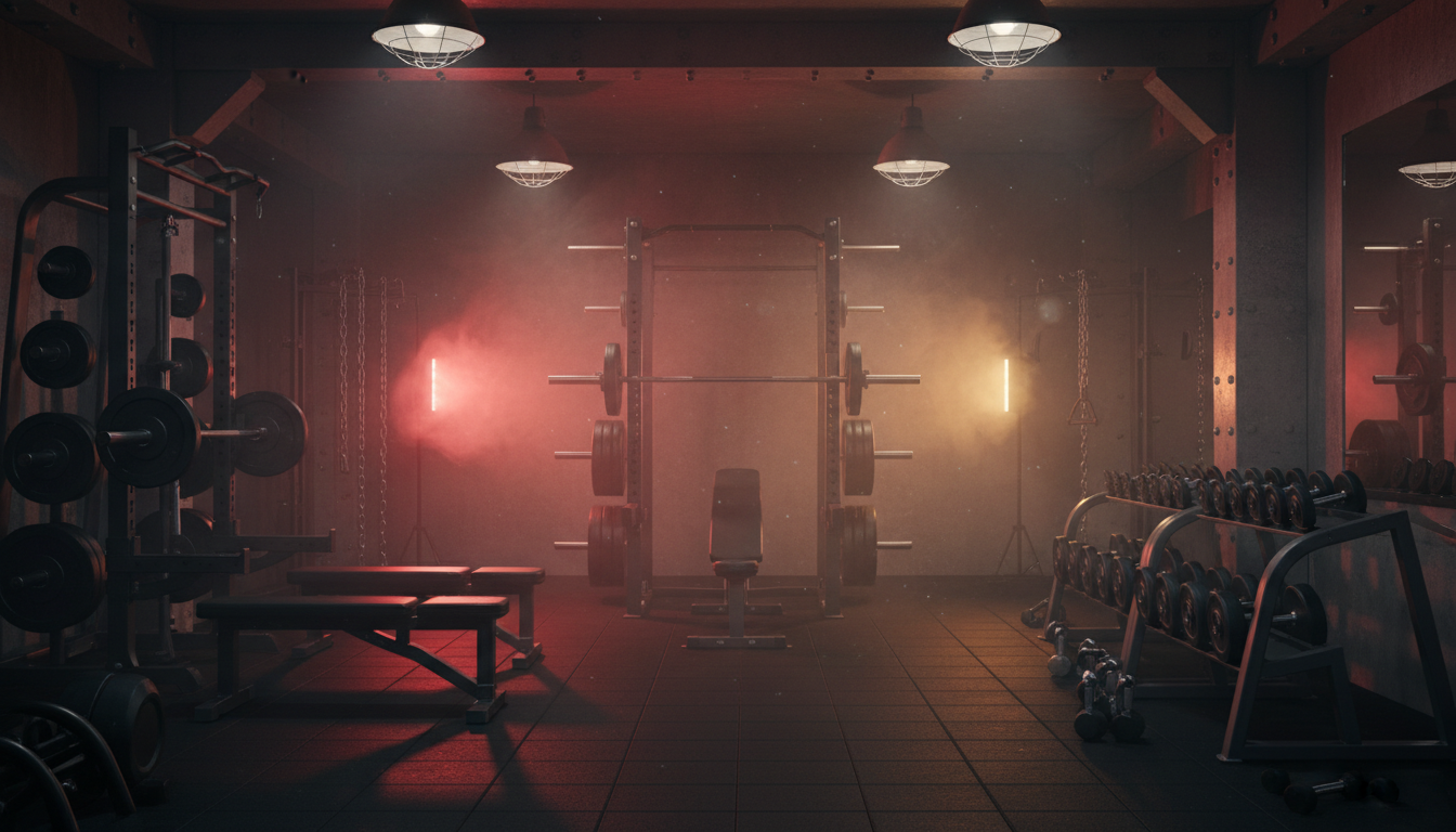 Profesyonel spor salonu ortamı