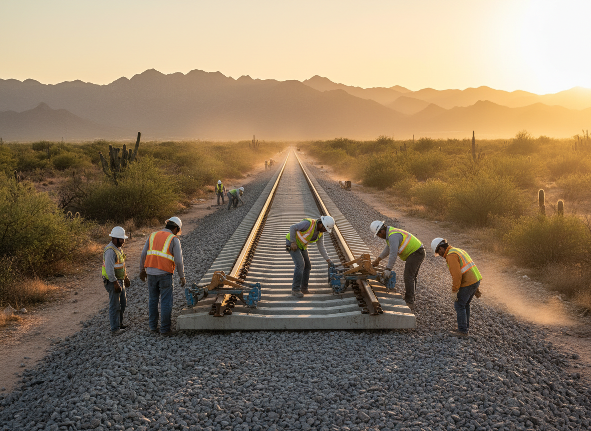 Construcción ferroviaria
