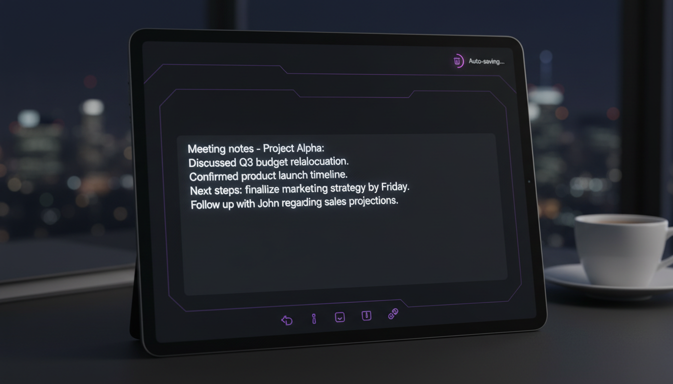 Создание заметок