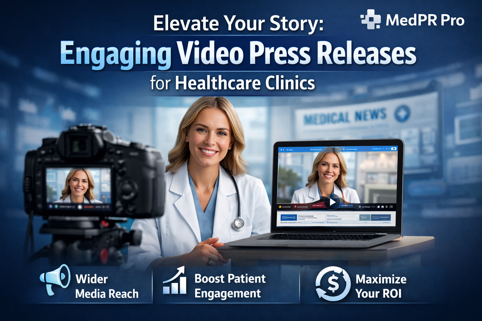 Elevate Your Story: Engaging Video Press Releases for Healthcare Clinics