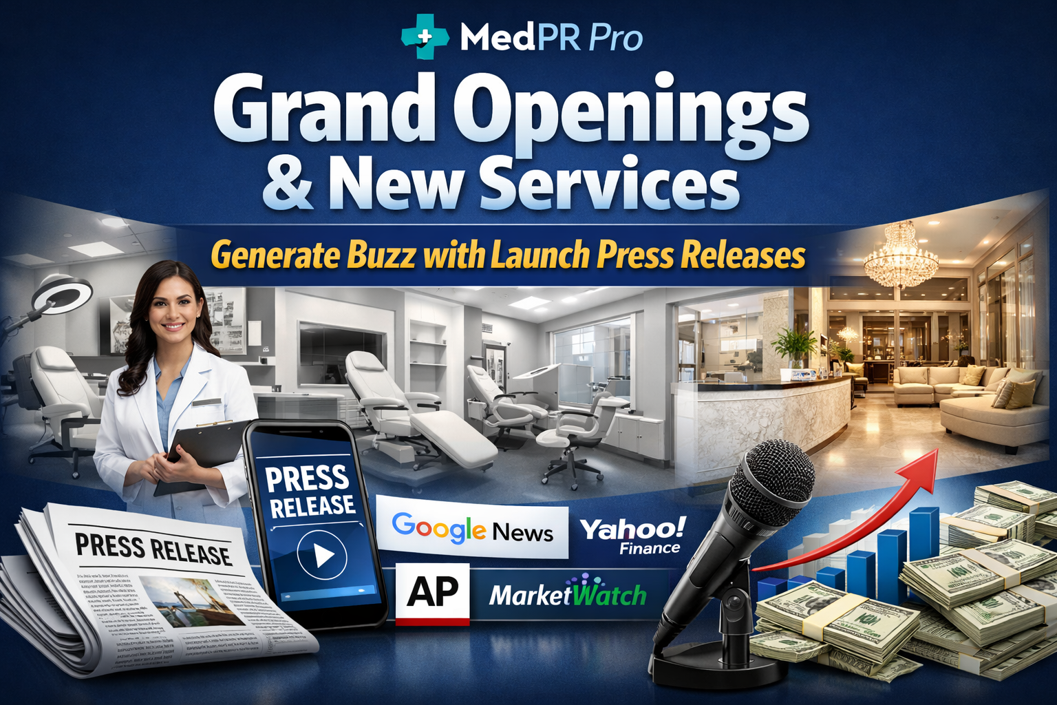 Grand Openings & New Services: Generate Buzz with Launch Press Releases