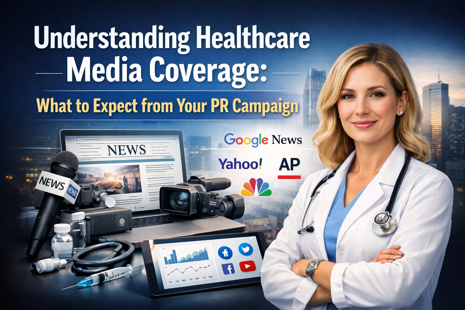 Understanding Healthcare Media Coverage: What to Expect from Your PR Campaign
