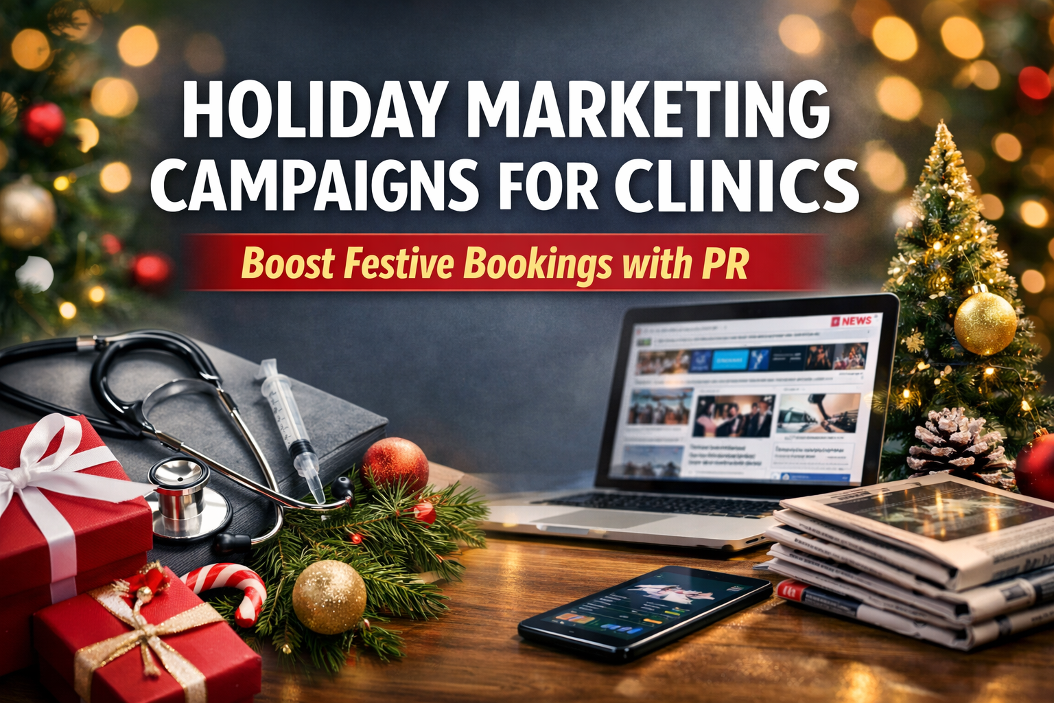 Holiday Marketing Campaigns for Clinics: Boost Festive Bookings with PR
