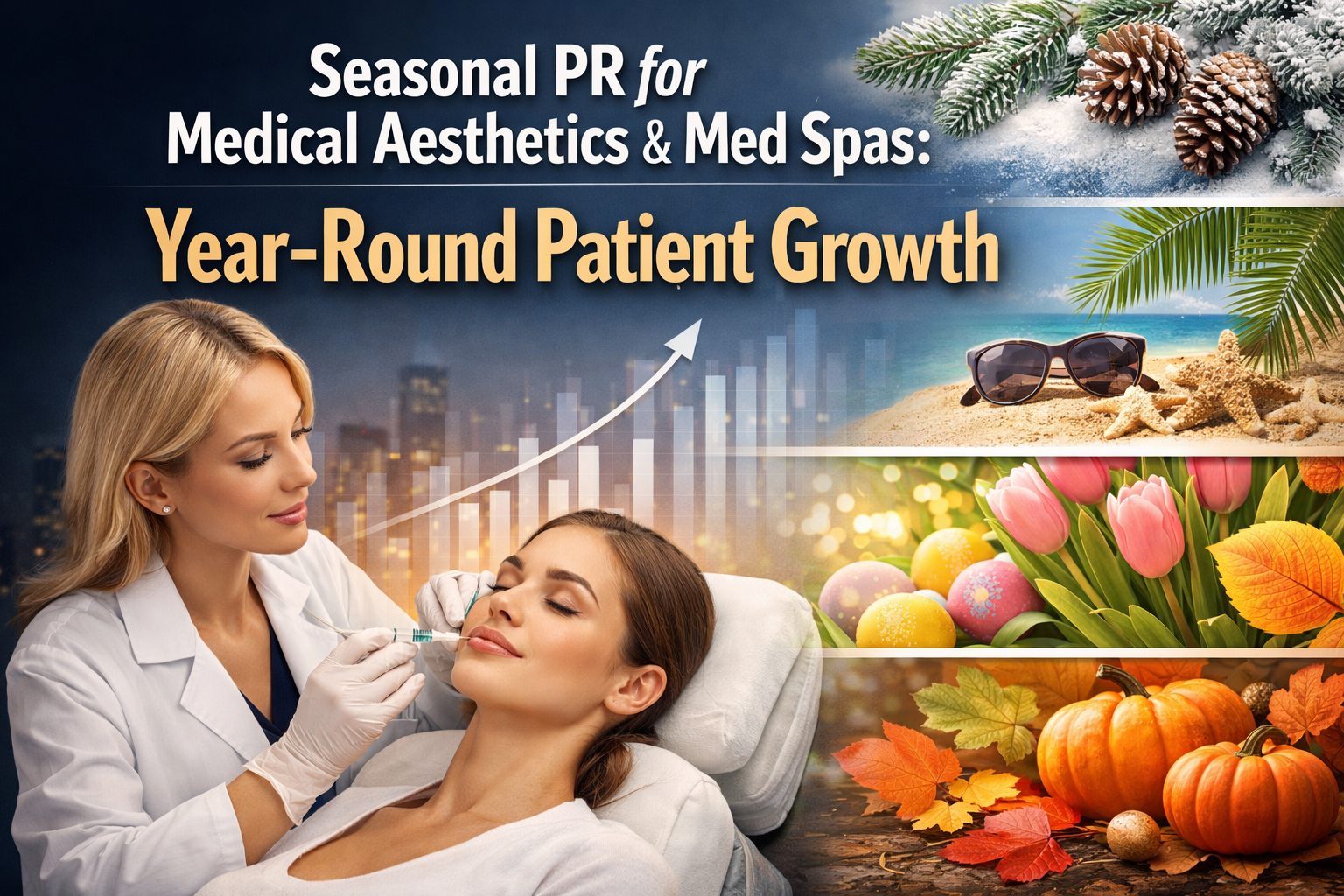 Seasonal PR for Medical Aesthetics & Med Spas: Year-Round Patient Growth