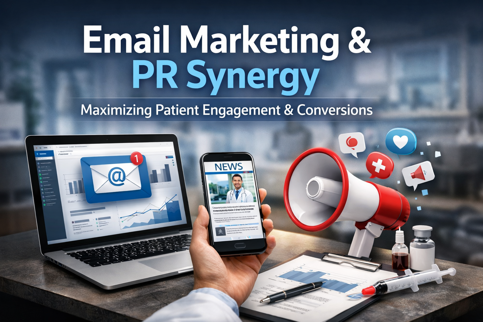 Email Marketing & PR Synergy: Maximizing Patient Engagement & Conversions