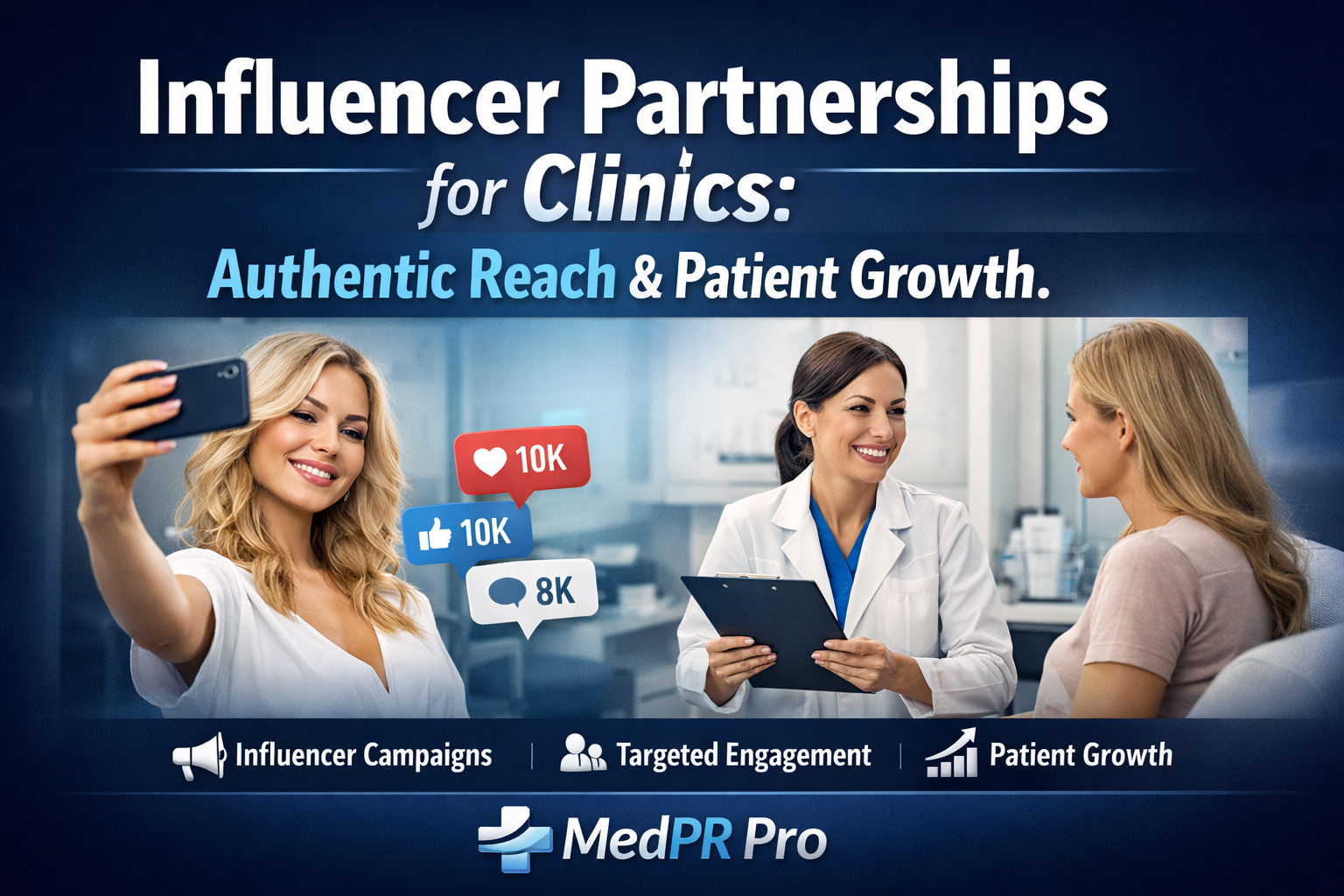 Influencer Partnerships for Clinics: Authentic Reach & Patient Growth