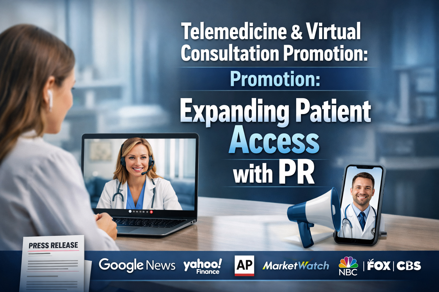 Telemedicine & Virtual Consultation Promotion: Expanding Patient Access with PR