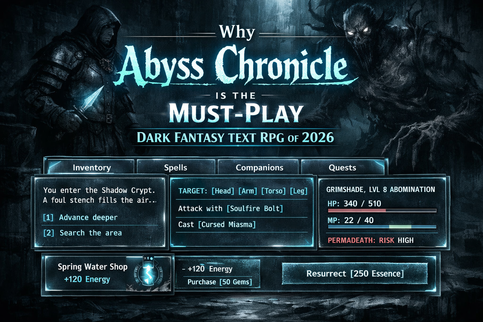 Why Abyss Chronicle is the Must-Play Dark Fantasy Text RPG of 2026
