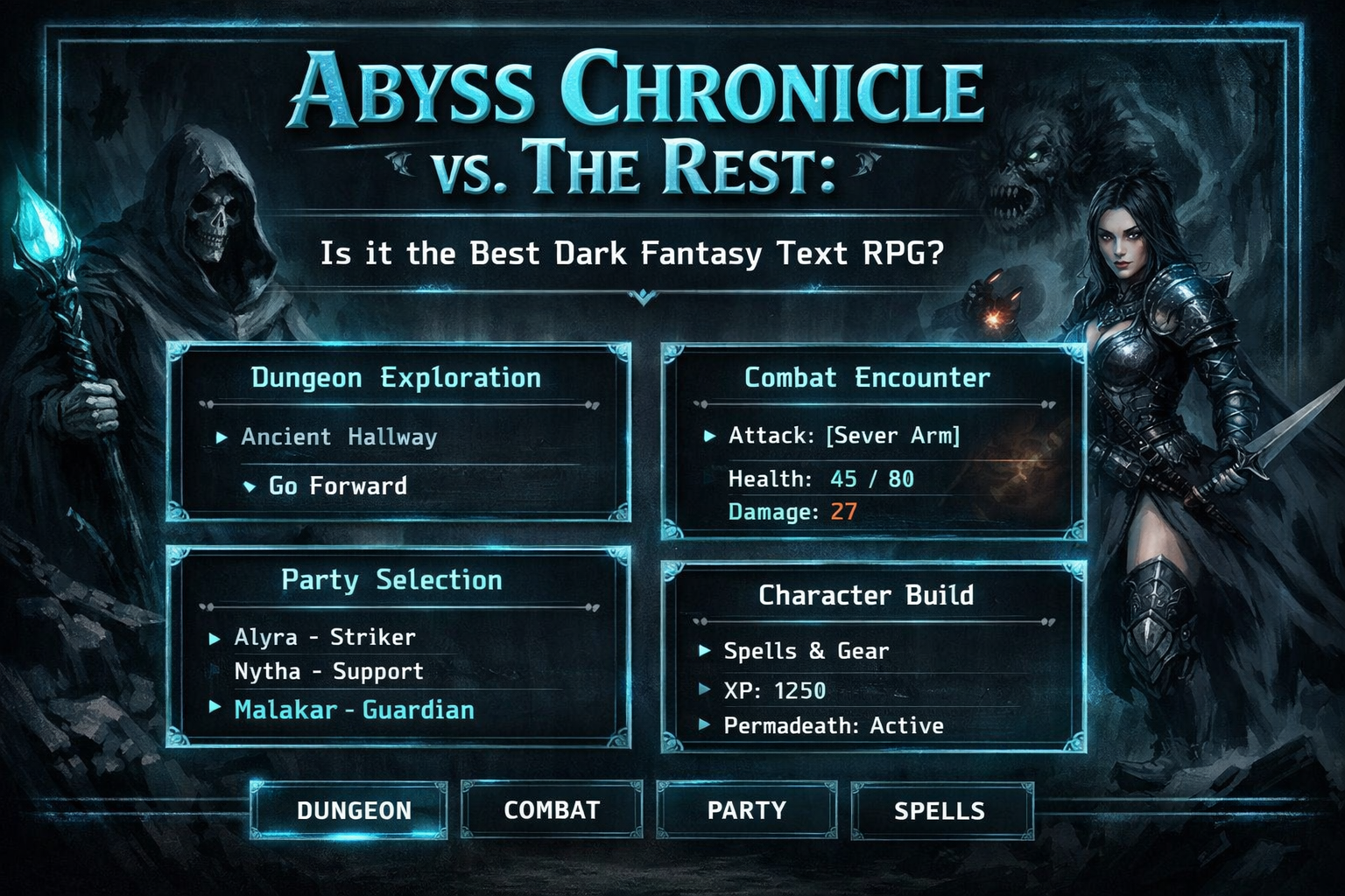 Abyss Chronicle vs. The Rest: Is it the Best Dark Fantasy Text RPG?